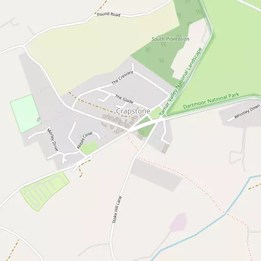 Map of Crapstone