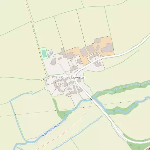 Map of Craze Lowman