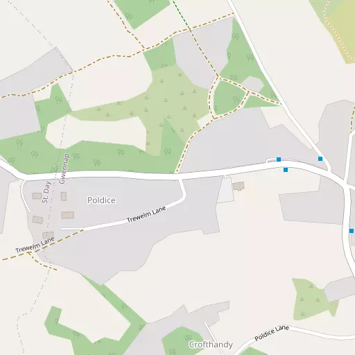 Map of Crofthandy