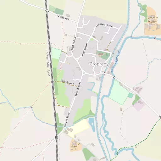 Map of Cropredy