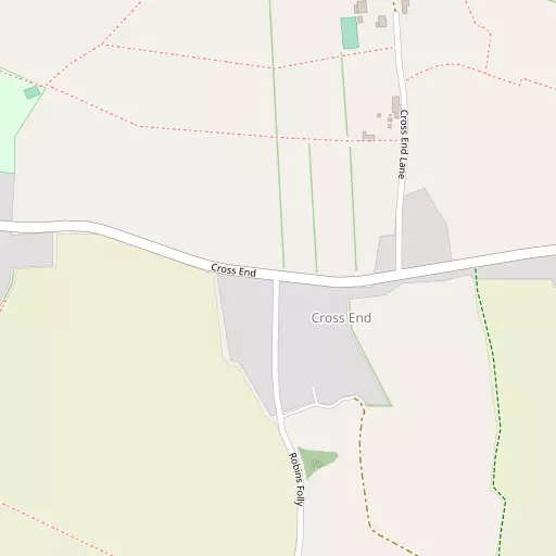 Map of Cross End