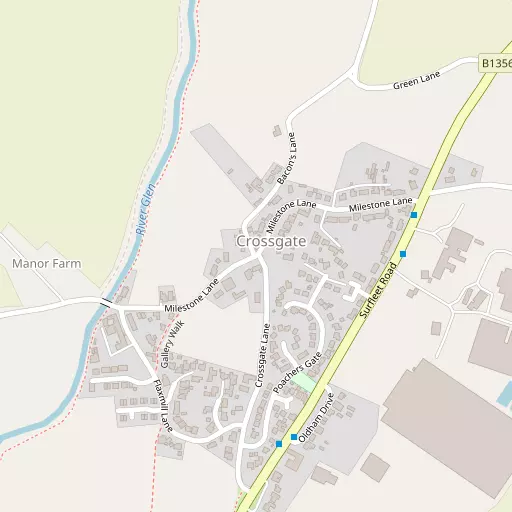 Map of Crossgate