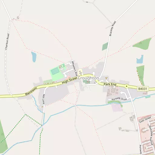 Map of Croughton