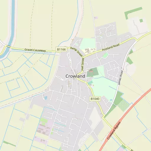 Map of Crowland
