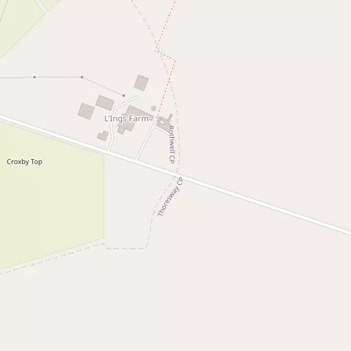 Map of Croxby Top
