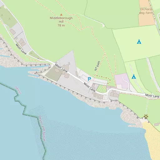 Map of Croyde Bay