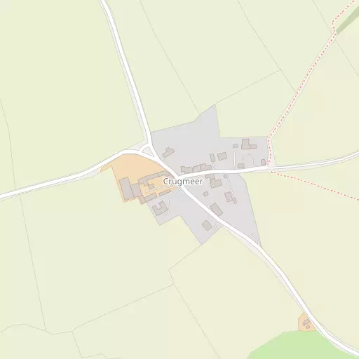 Map of Crugmeer