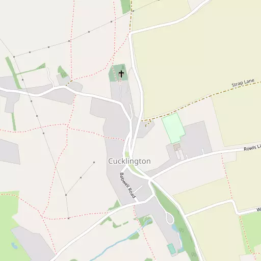 Map of Cucklington