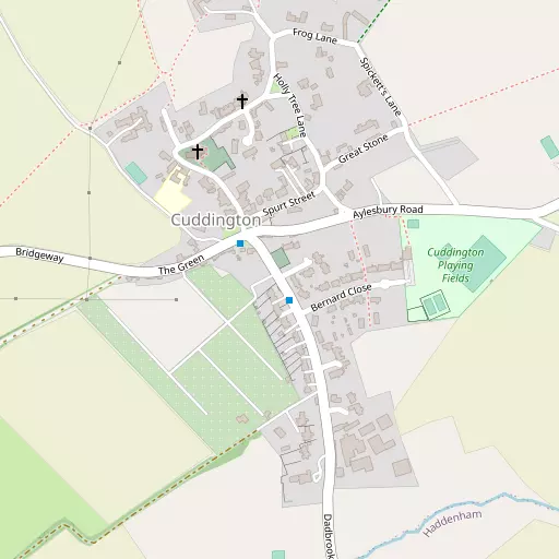 Map of Cuddington