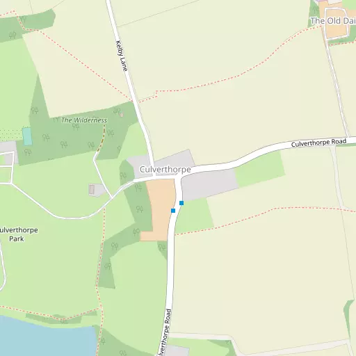 Map of Culverthorpe