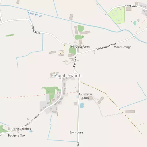 Map of Cumberworth