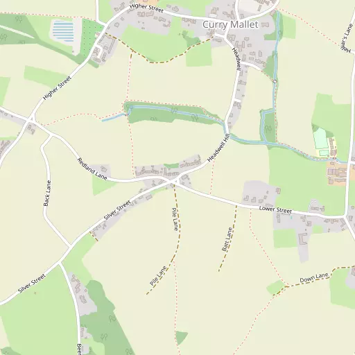 Map of Curry Mallet