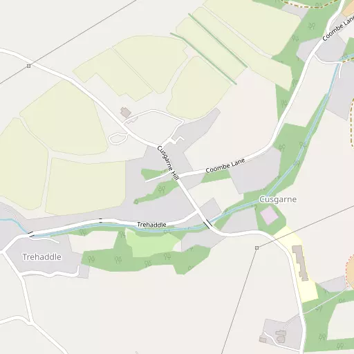 Map of Cusgarne