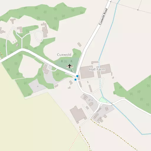 Map of Cuxwold