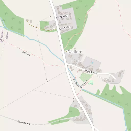 Map of Dadford