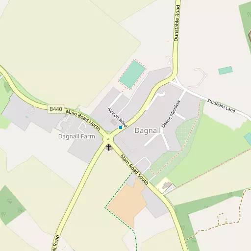 Map of Dagnall