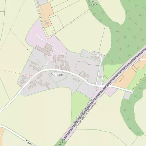 Map of Dainton