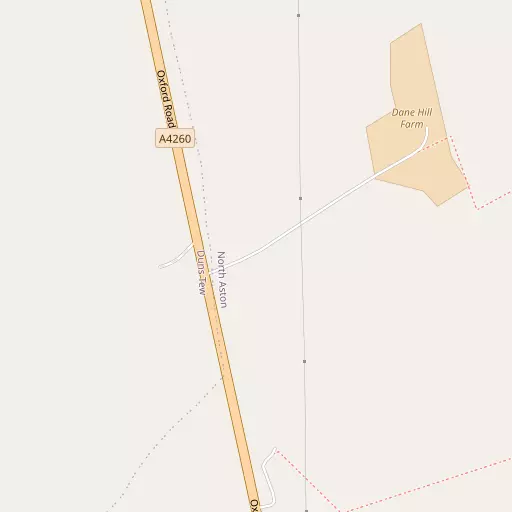 Map of Dane Hill