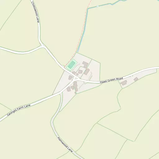 Map of Daw's Green
