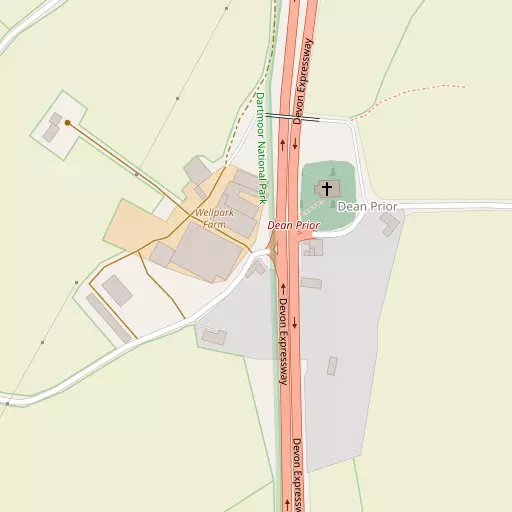 Map of Dean Prior