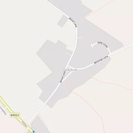 Map of Delly End