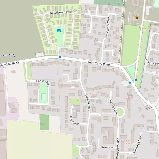 Map of Denny End