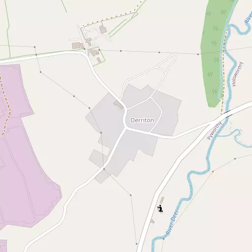 Map of Derriton