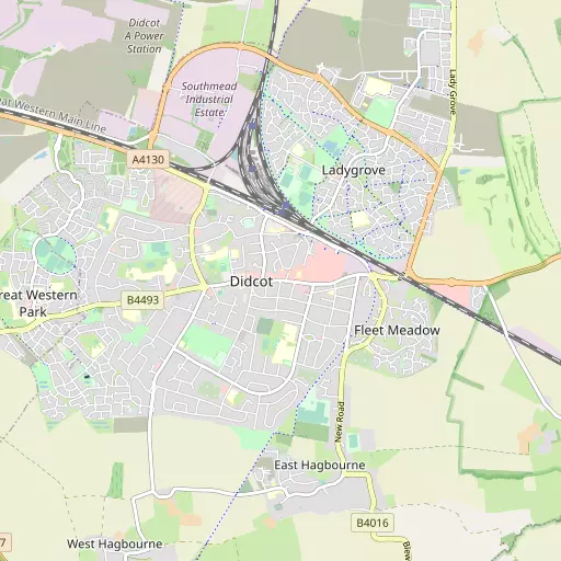 Map of Didcot
