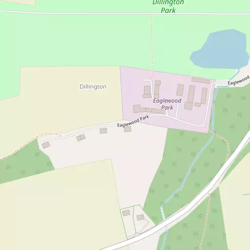 Map of Dillington