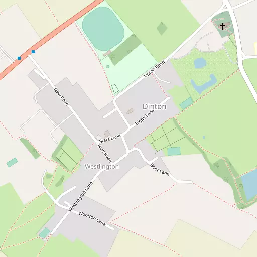 Map of Dinton