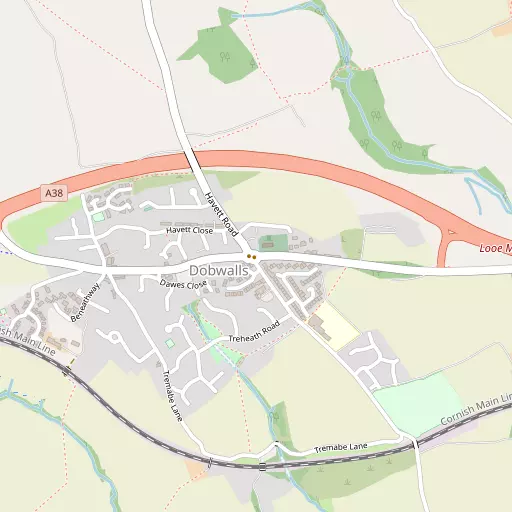 Map of Dobwalls