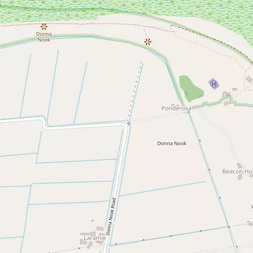 Map of Donna Nook