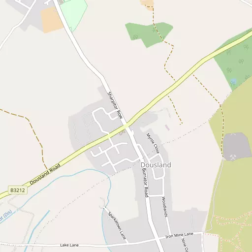 Map of Dousland