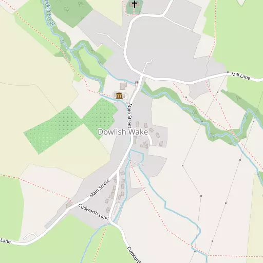 Map of Dowlish Wake