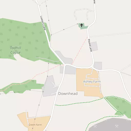 Map of Downhead