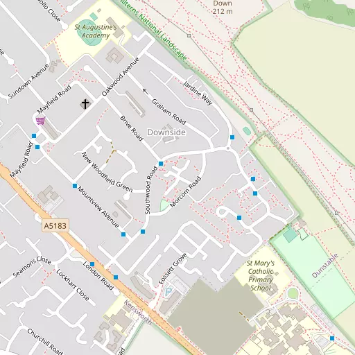 Map of Downside