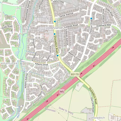 Map of Dowslands