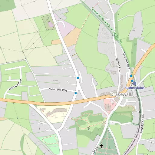 Map of Drakewalls