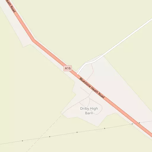 Map of Driby Top