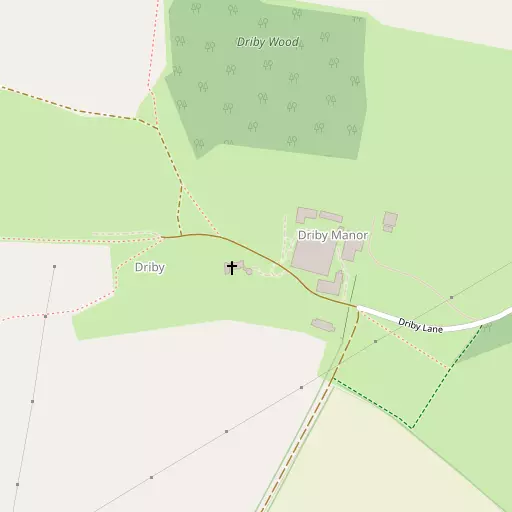 Map of Driby