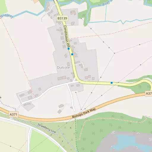 Map of Dulcote