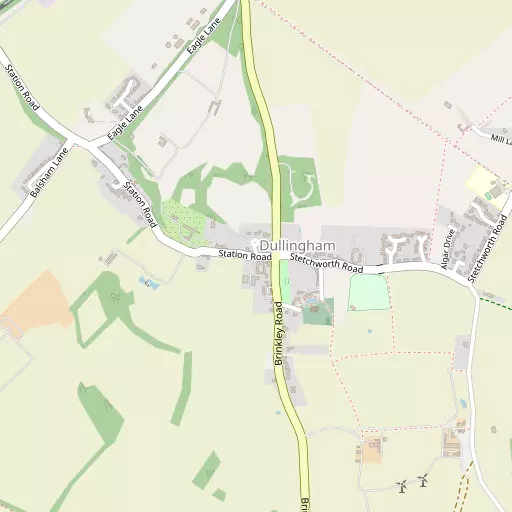 Map of Dullingham