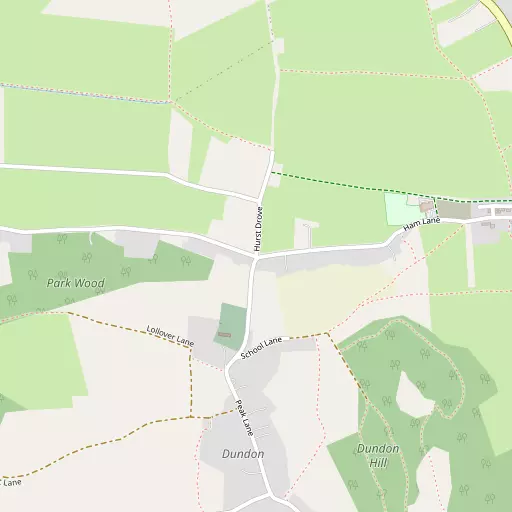 Map of Dundon Hayes