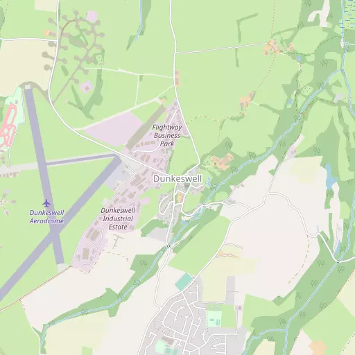 Map of Dunkeswell