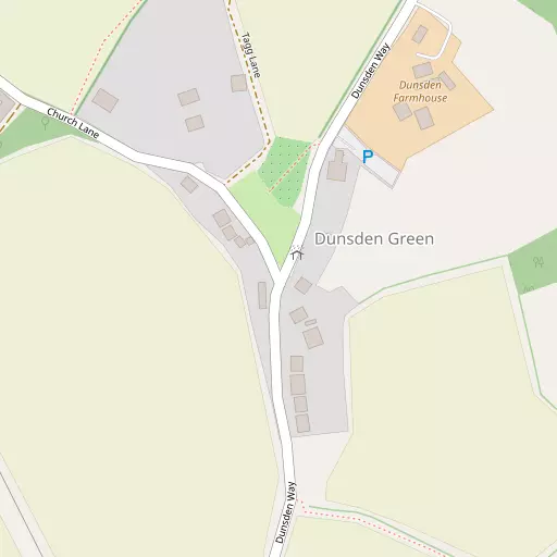 Map of Dunsden Green