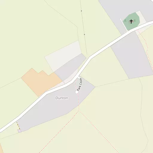 Map of Dunton