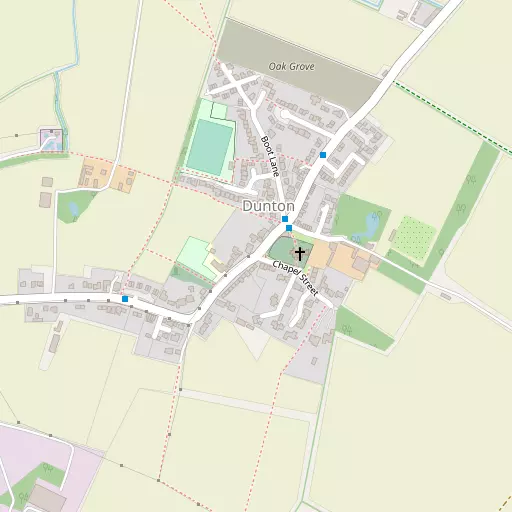 Map of Dunton