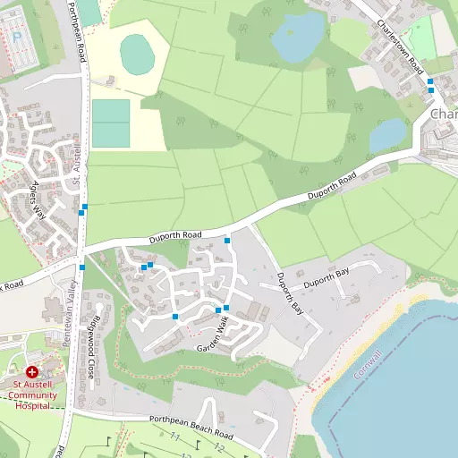 Map of Duporth