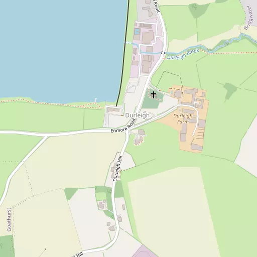 Map of Durleigh