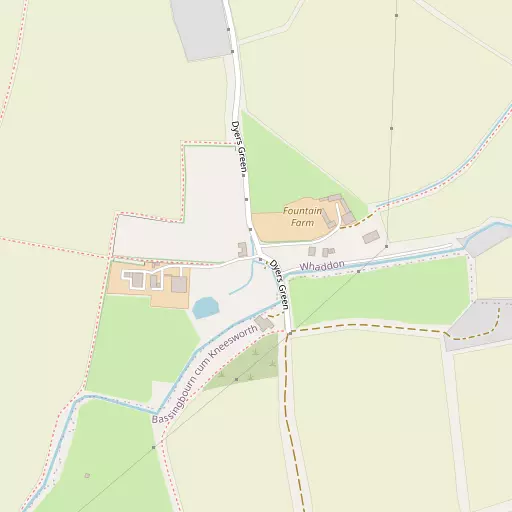 Map of Dyer's Green
